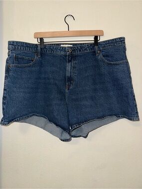 Abercrombie & Fitch Curve Love Dad Short High Rise